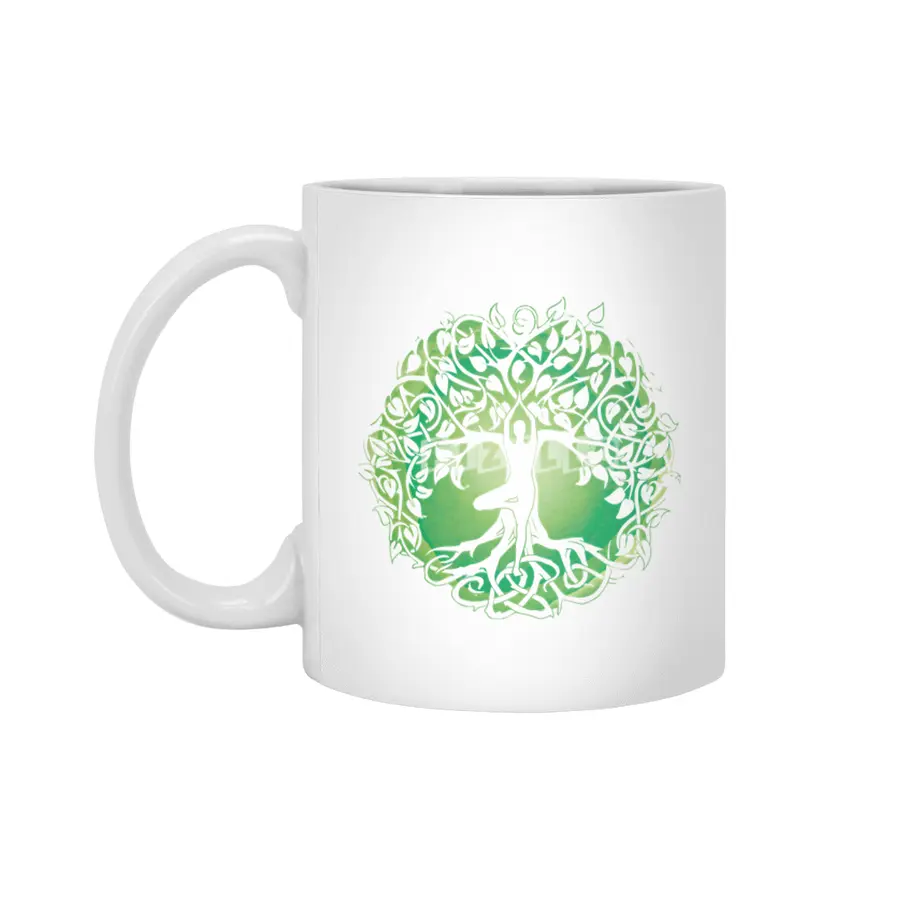 Yoga tree Beyaz Kupa