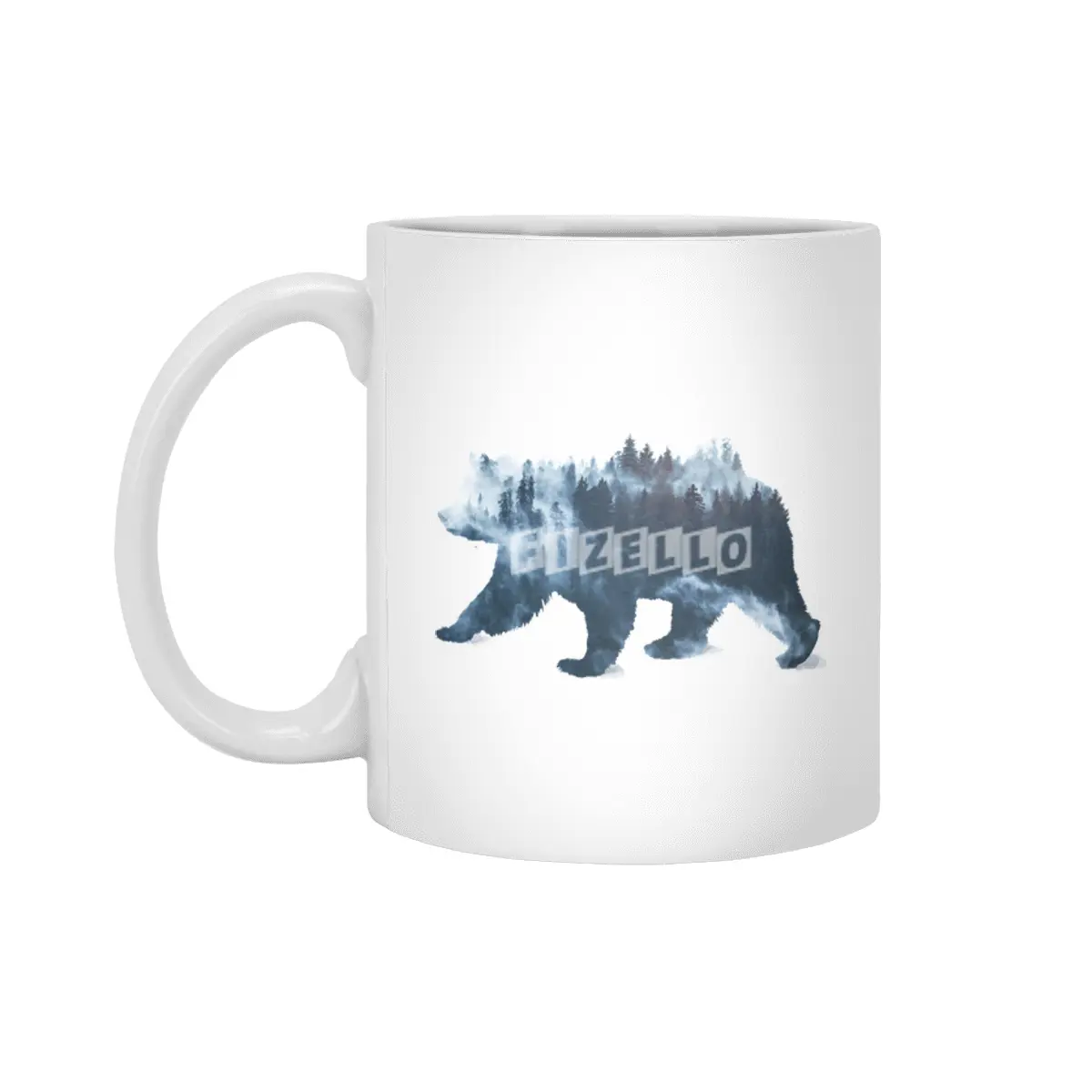 Nature Bear Beyaz Kupa