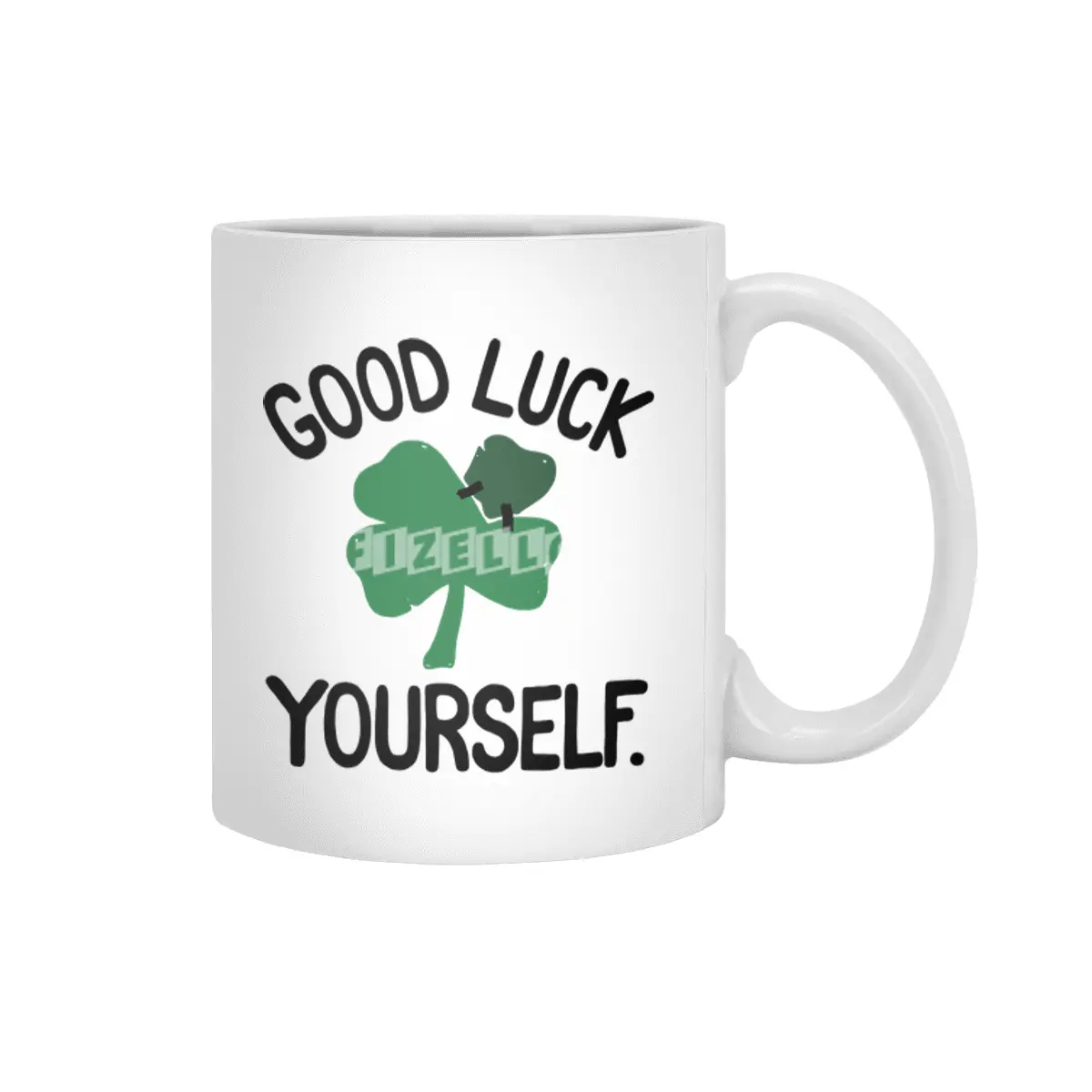 GOOD LUCK YOURSELF Beyaz Kupa