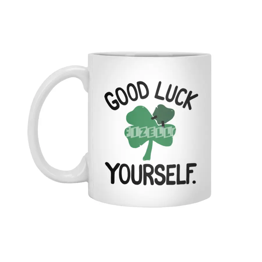 GOOD LUCK YOURSELF Beyaz Kupa