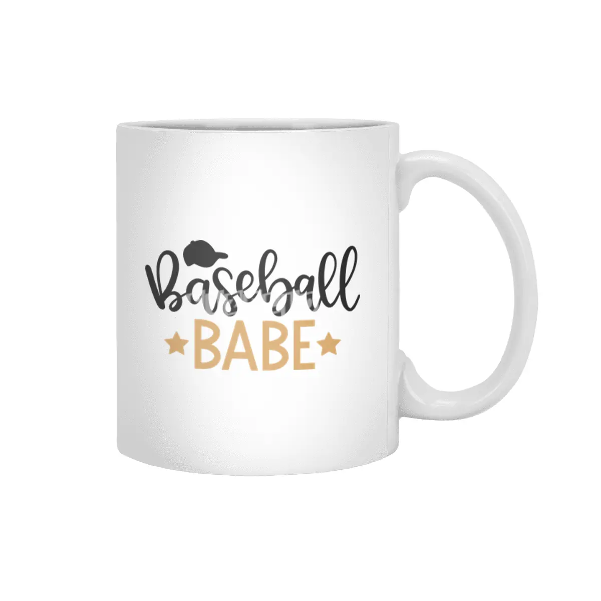 Baseball Babe Beyaz Kupa