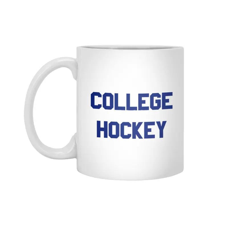 College Hockey Beyaz Kupa