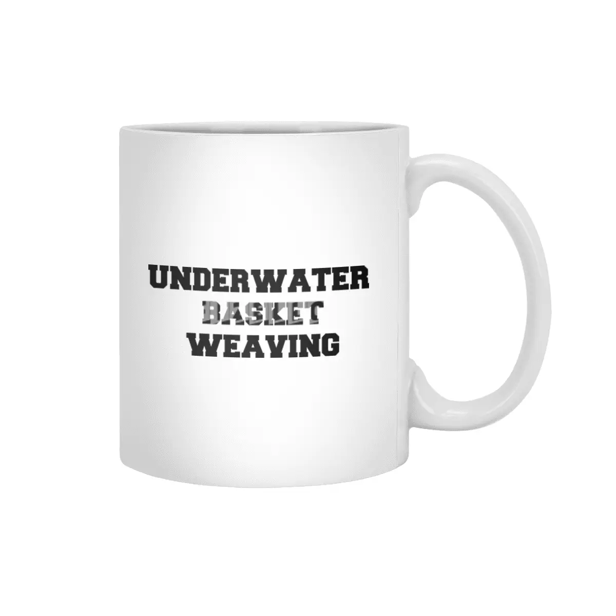 UNDERWATER BASKET WEAVING black type Beyaz Kupa
