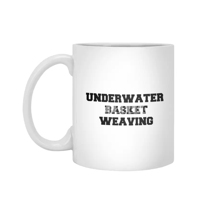 UNDERWATER BASKET WEAVING black type Beyaz Kupa