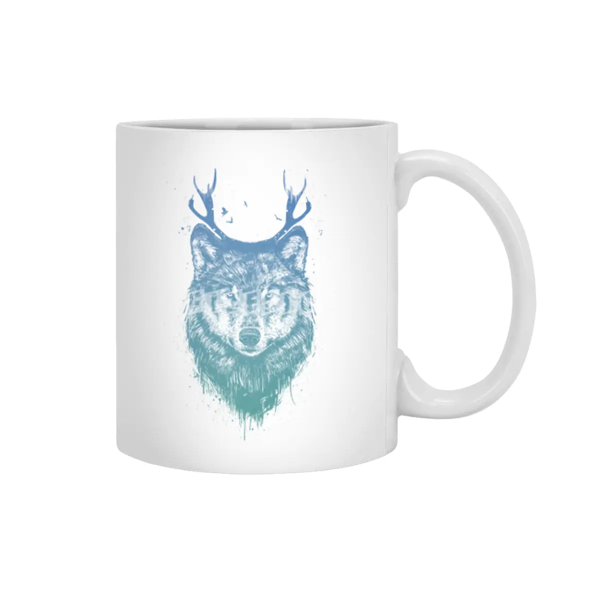 Deer wolf Beyaz Kupa