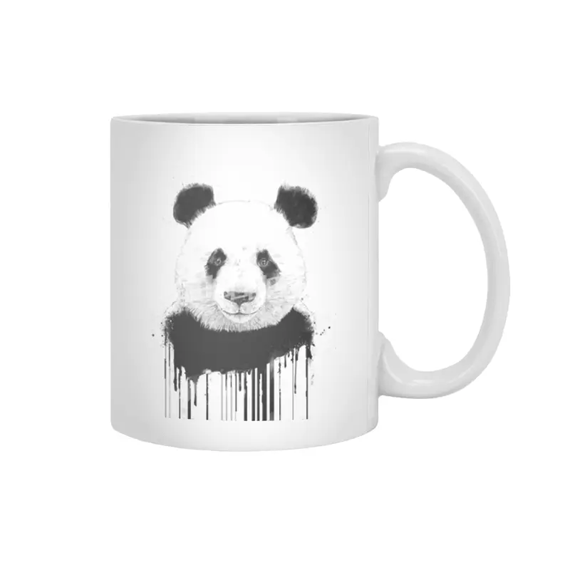 Graffiti panda Beyaz Kupa