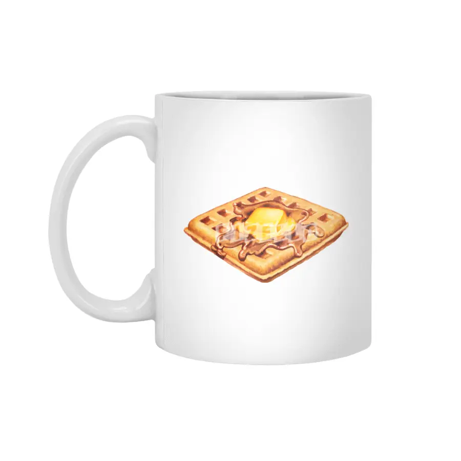 Waffle Beyaz Kupa
