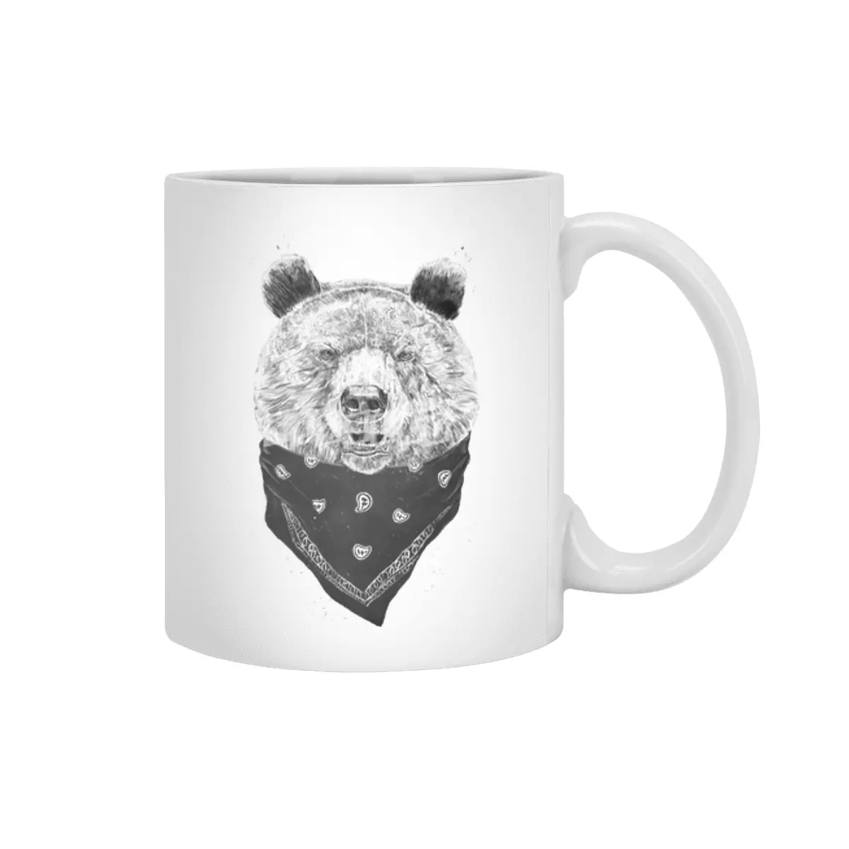 Wild bear Beyaz Kupa