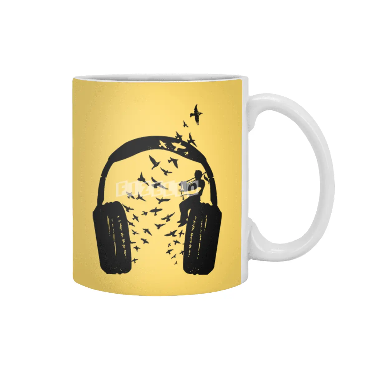 Headphone Bagpipes Beyaz Kupa