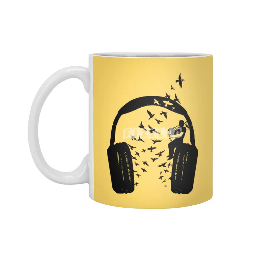 Headphone Bagpipes Beyaz Kupa