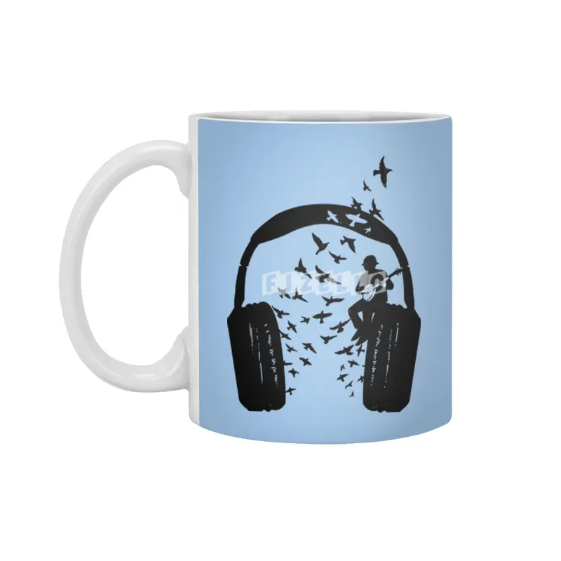 Headphone Banjo Beyaz Kupa
