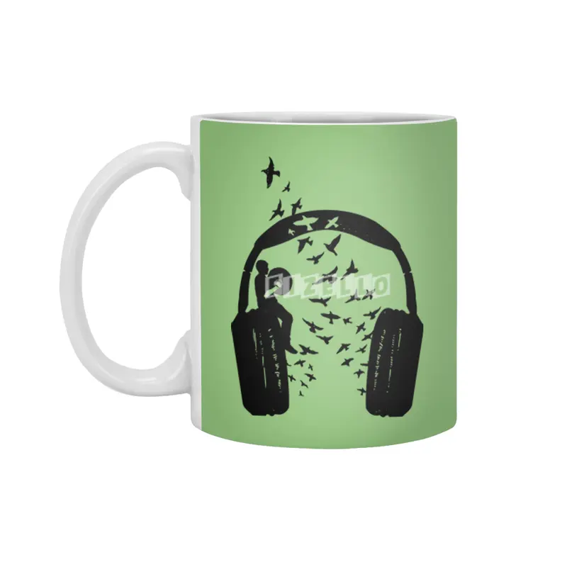 Headphone Cymbals Beyaz Kupa