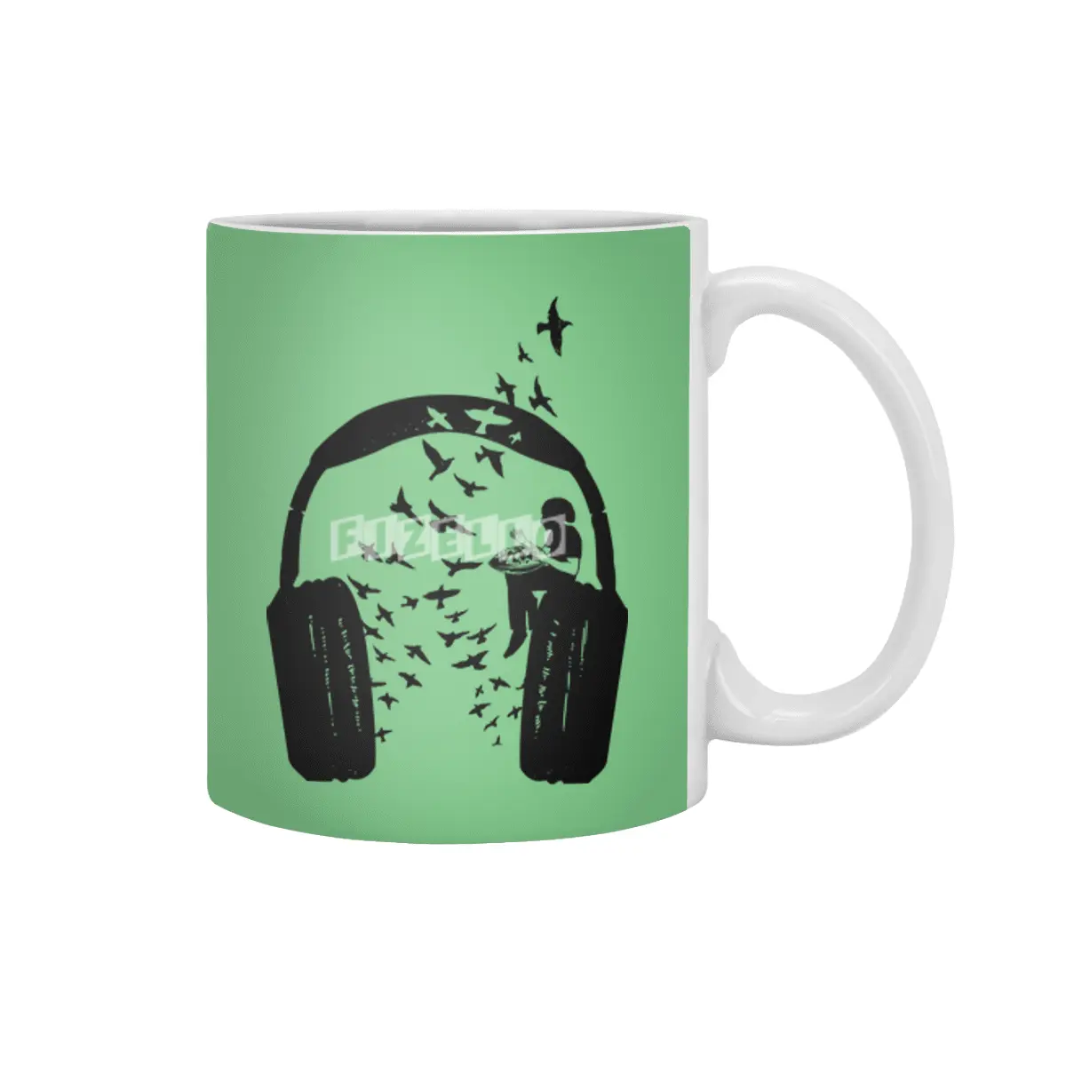 Headphone Hang Drum Beyaz Kupa