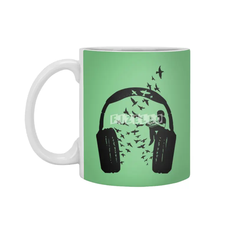 Headphone Hang Drum Beyaz Kupa