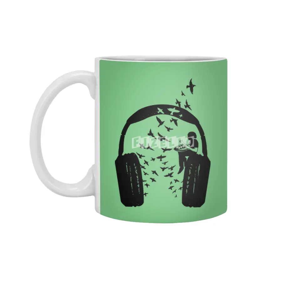Headphone Hang Drum Beyaz Kupa