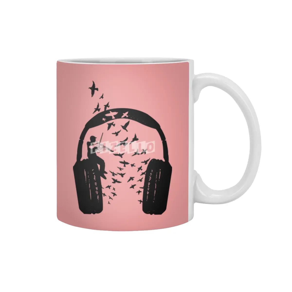 Headphone Viola Damore Beyaz Kupa