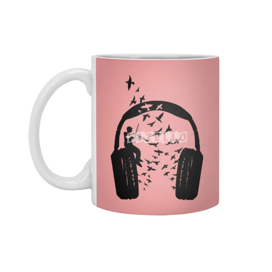Headphone Viola Damore Beyaz Kupa