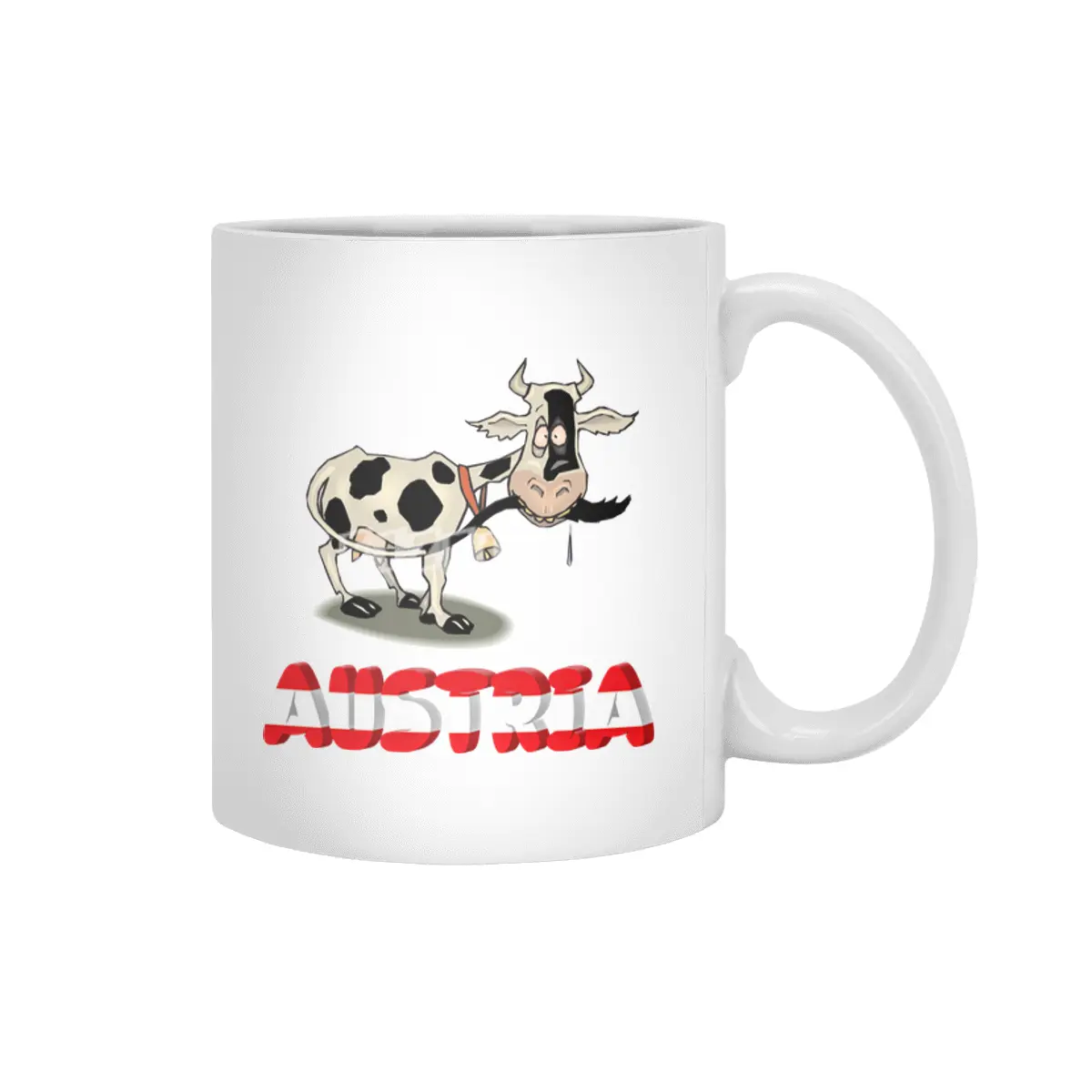 Austria Holiday Eagle Alps Mountains Gift Beyaz Kupa