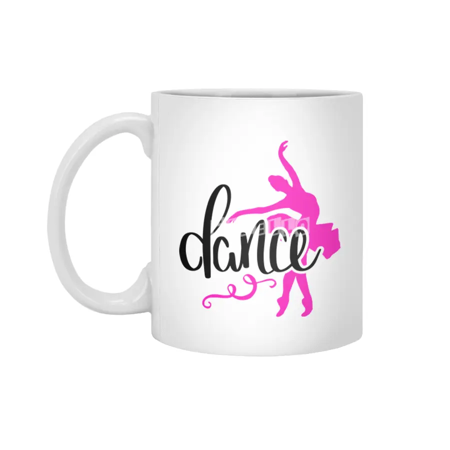 Ballet Dance Dancer Dancer Ballerina Gift Beyaz Kupa