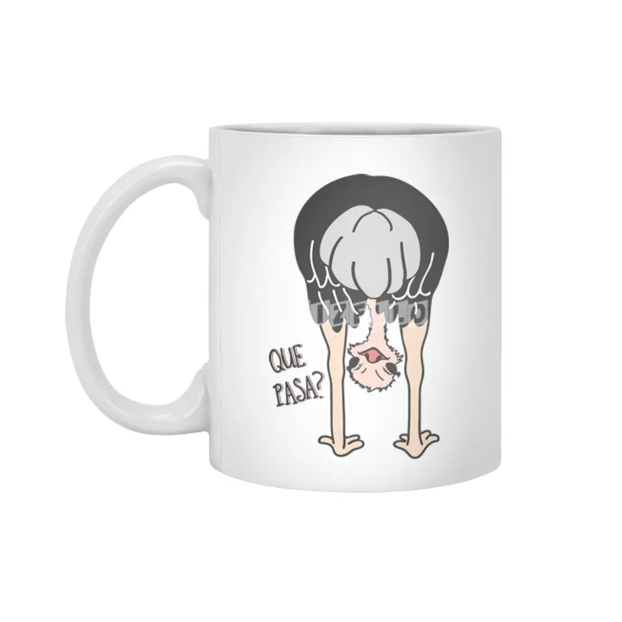 Bird Africa Funny Animals, Animal Love Gift Beyaz Kupa