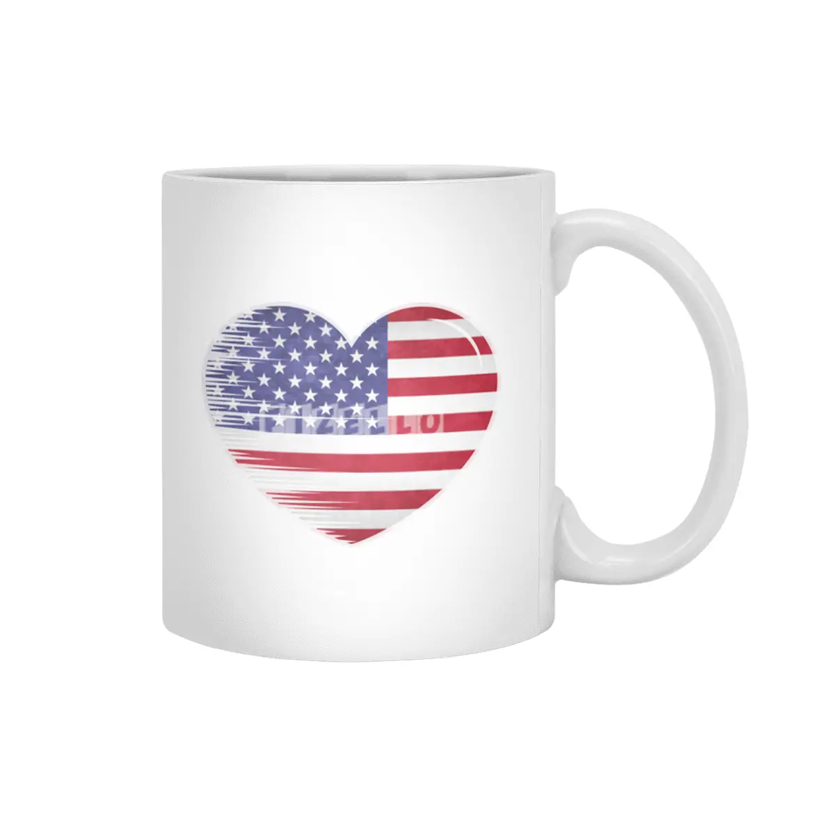I Love America USA, My Home, My Country Beyaz Kupa