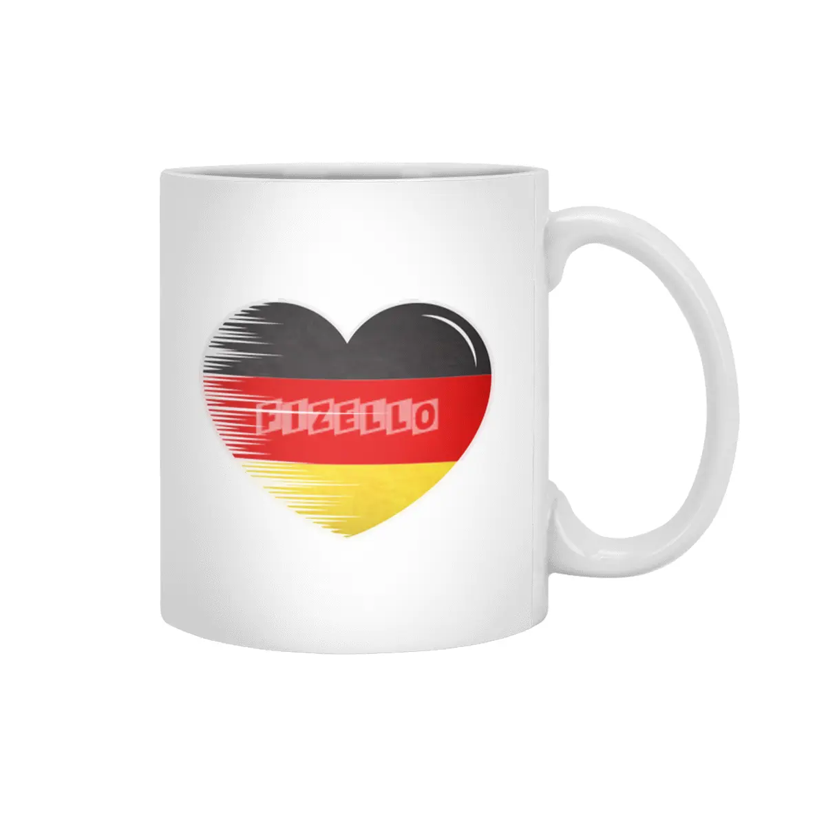 I Love Germany, My Home, My Country Beyaz Kupa