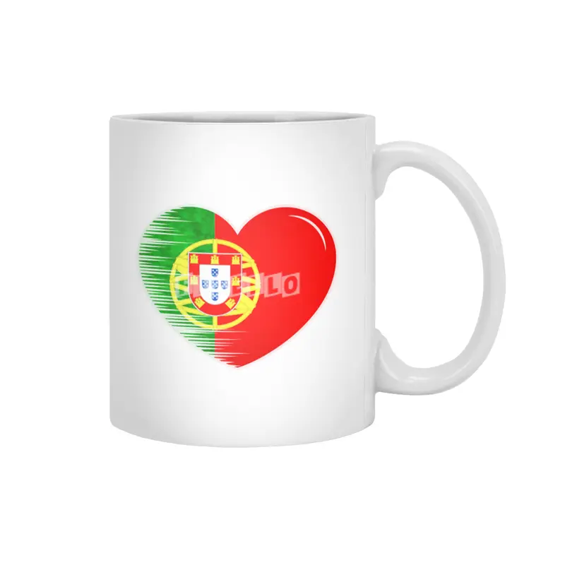 I Love Portugal, My Home, My Country Beyaz Kupa