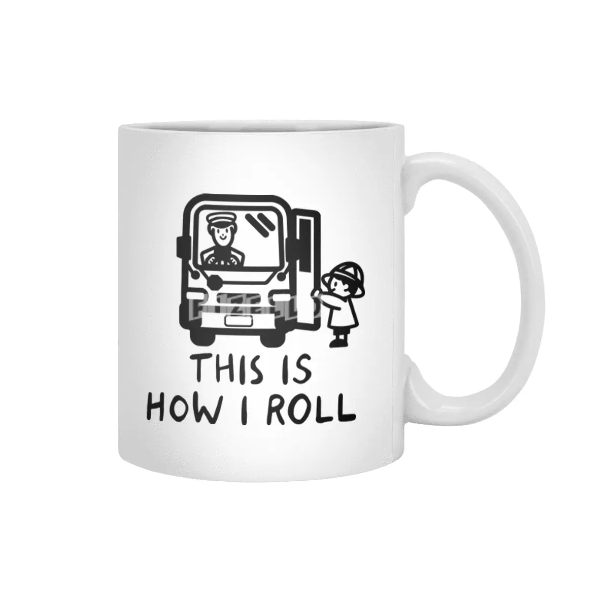 Funny Bus Driver School Bus Driver Saying Gift Beyaz Kupa