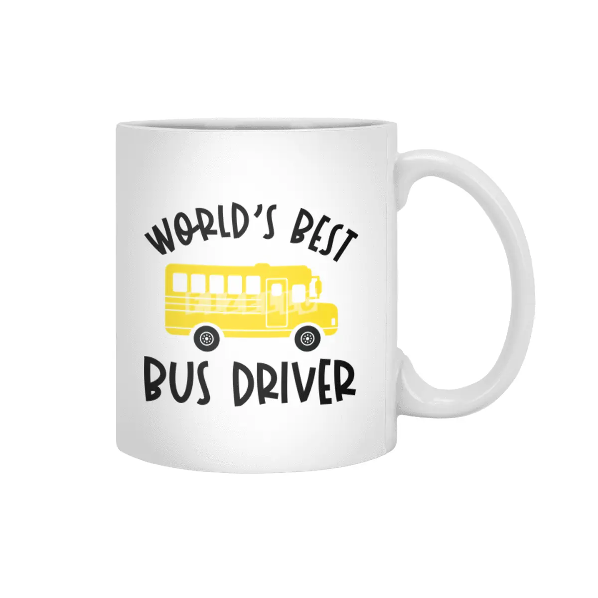 Funny Bus Driver School Bus Driver Saying Gift Beyaz Kupa