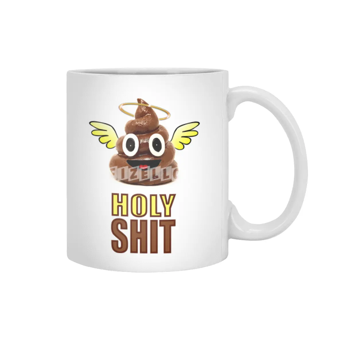 Funny Funny Holy Shit Party Shirt Beyaz Kupa