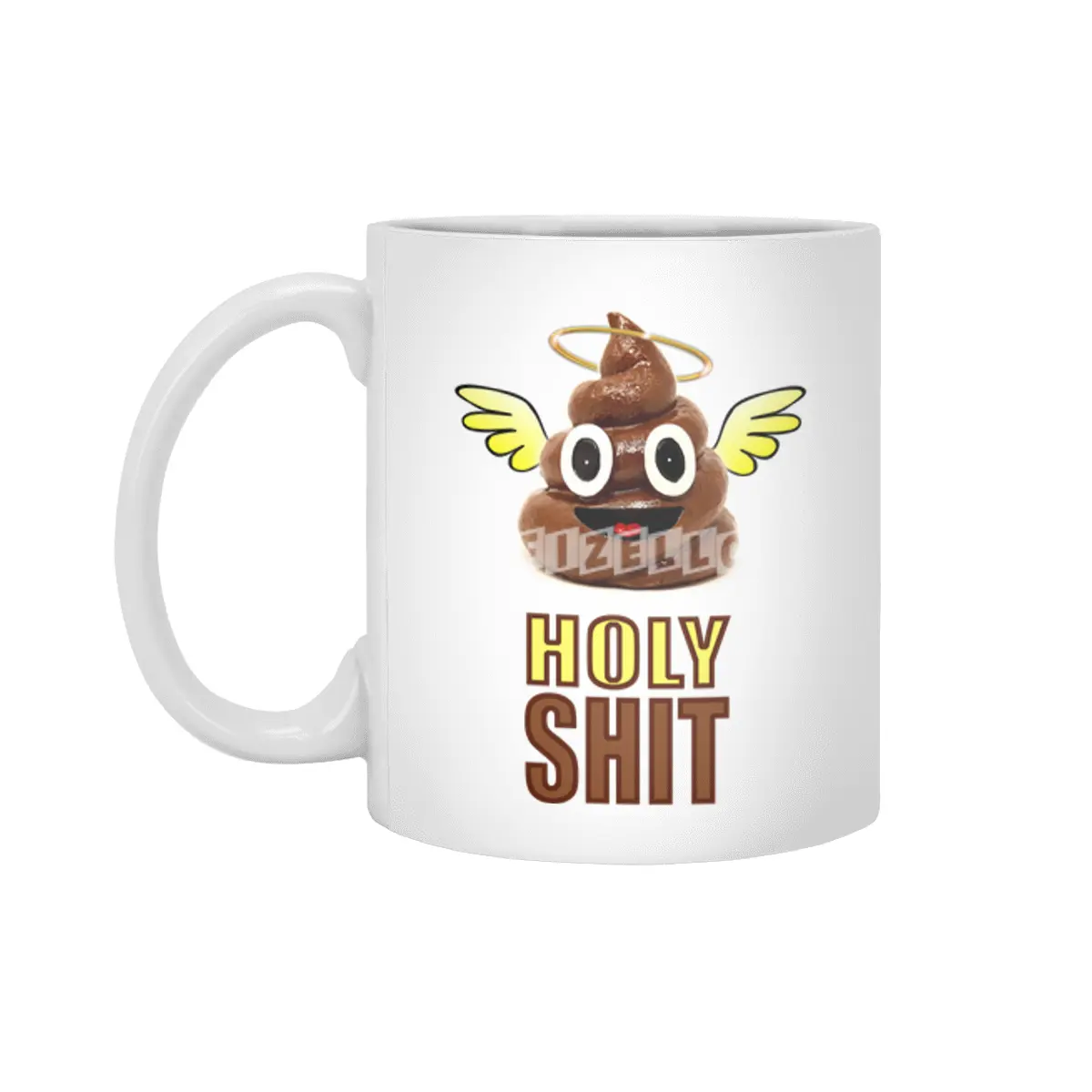 Funny Funny Holy Shit Party Shirt Beyaz Kupa