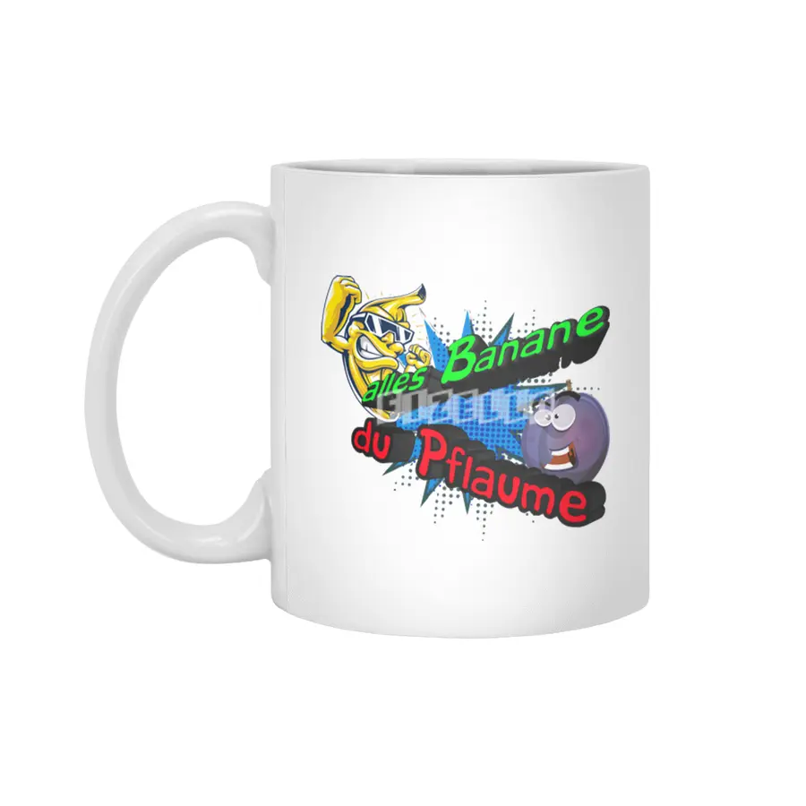 Funny Saying Banana Summer Vegan Vegetarian Beyaz Kupa