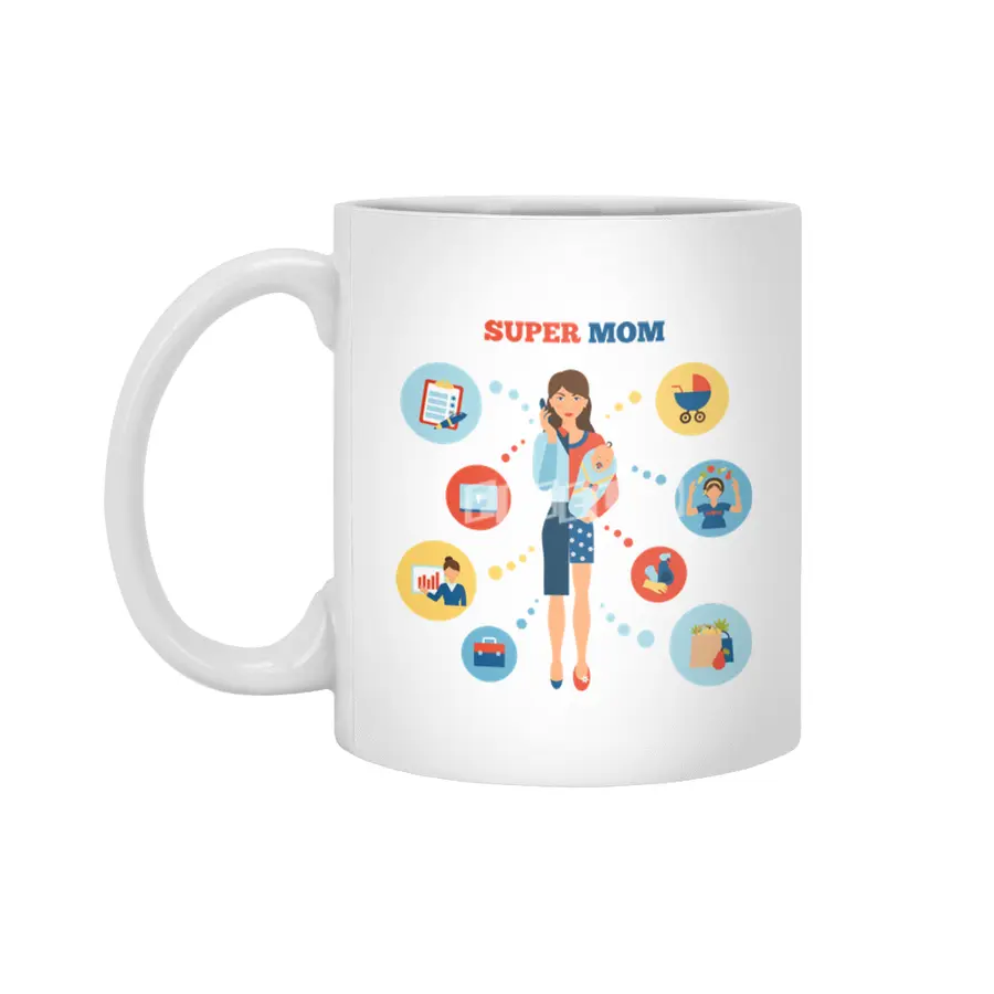 Mothers Day Gift Best Mom Mothers Day Gift Beyaz Kupa