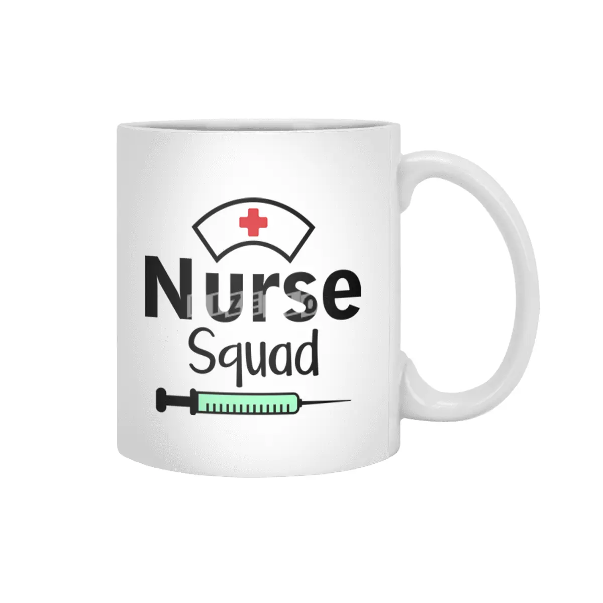 Nurse funny quote gift birthday christmas saying Beyaz Kupa
