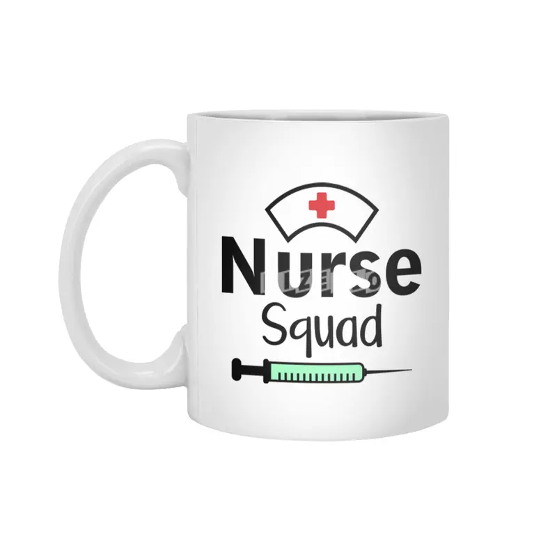 Nurse funny quote gift birthday christmas saying Beyaz Kupa