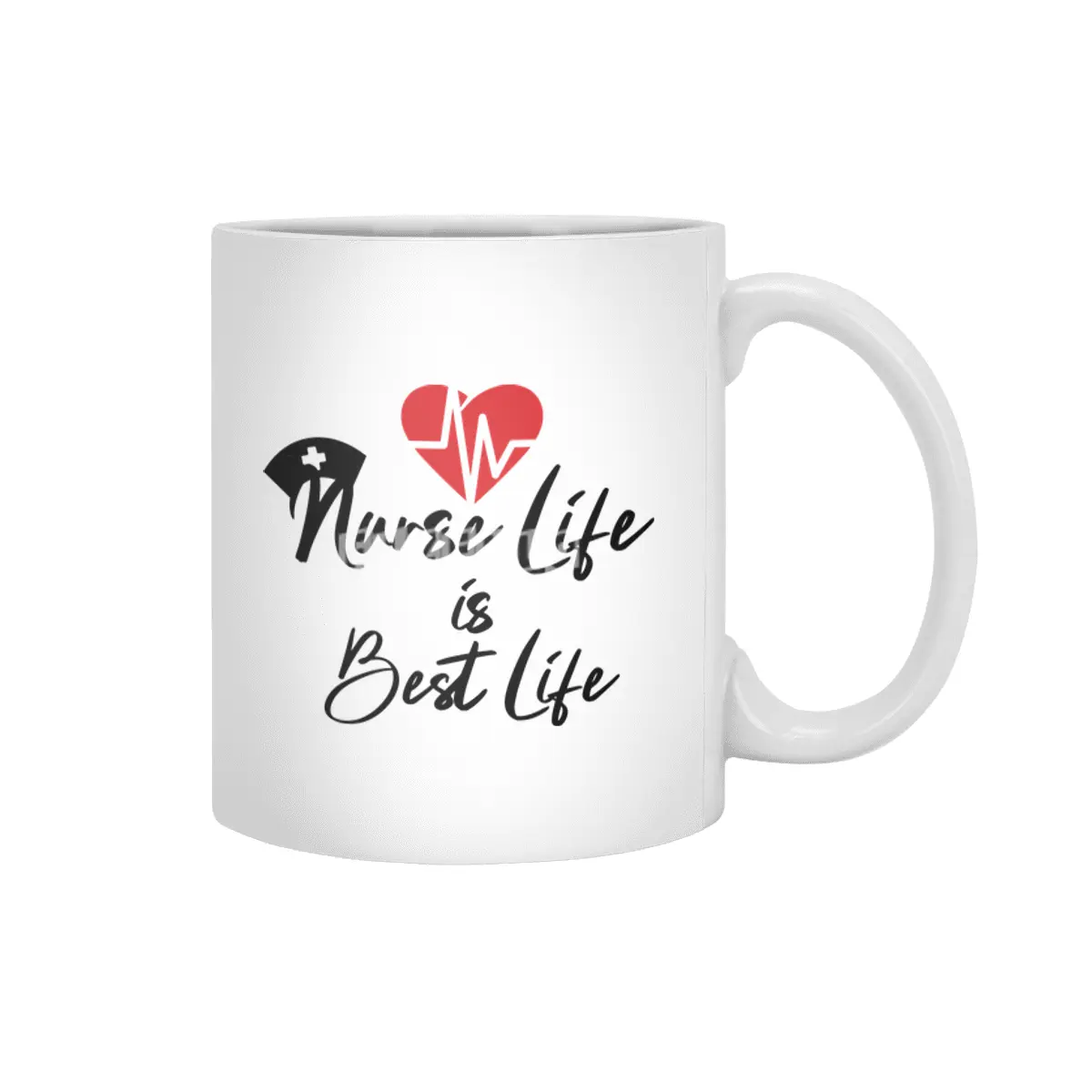 Nurse funny quote gift birthday christmas saying Beyaz Kupa