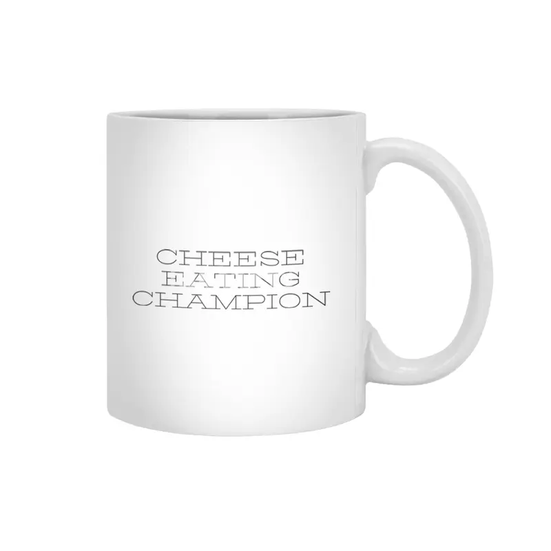 Cheese Champ Beyaz Kupa
