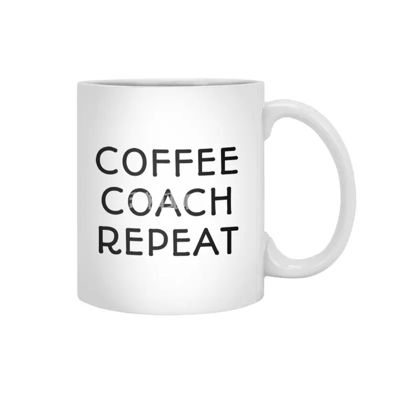 Coffee Coach Repeat Beyaz Kupa