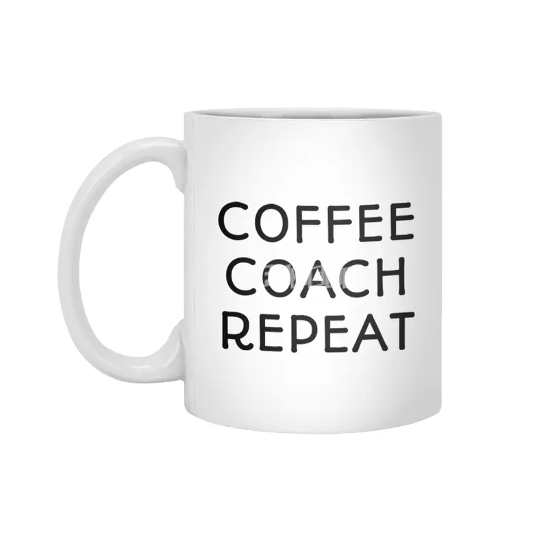 Coffee Coach Repeat Beyaz Kupa