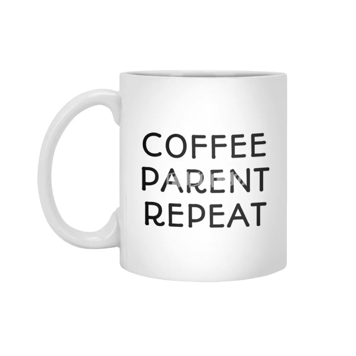 Coffee Parent Repeat Beyaz Kupa