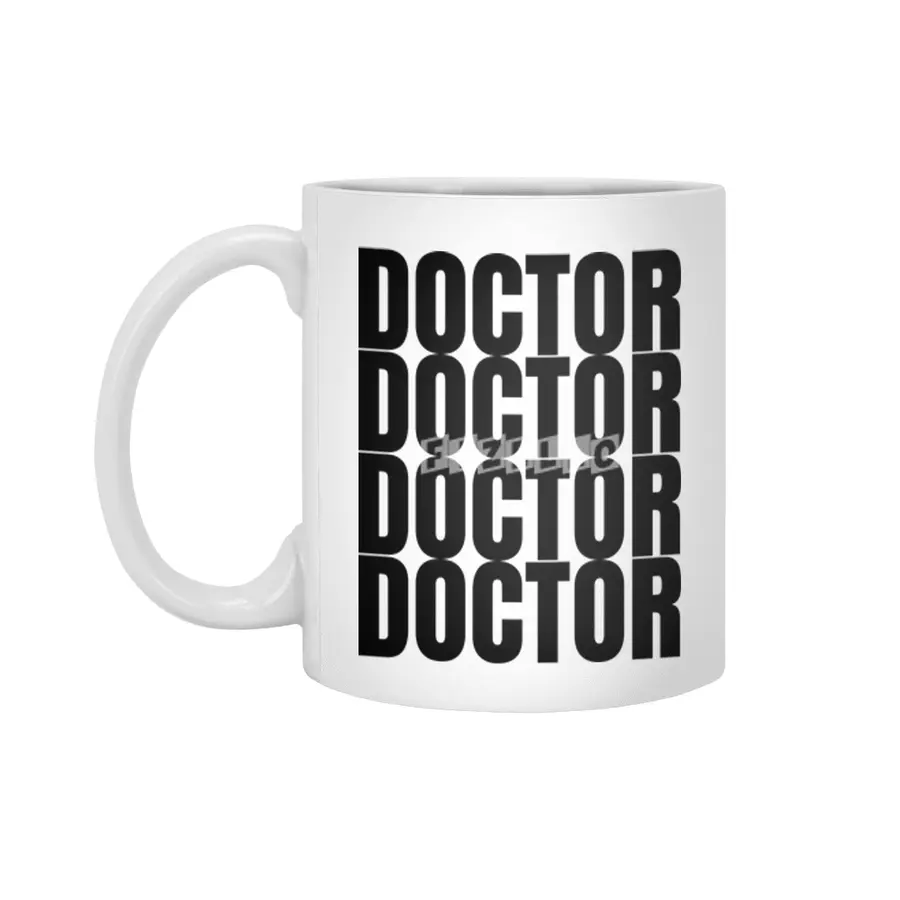 Doctor4x Beyaz Kupa