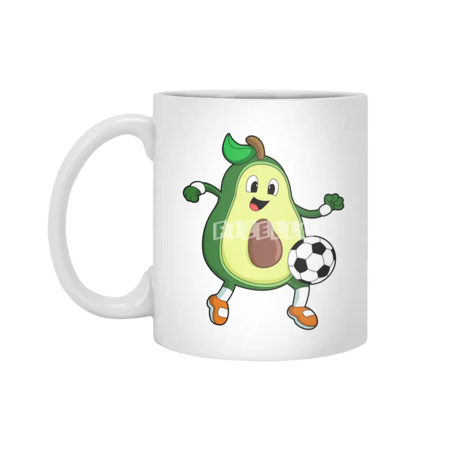 Avocado at Soccer Sports Beyaz Kupa