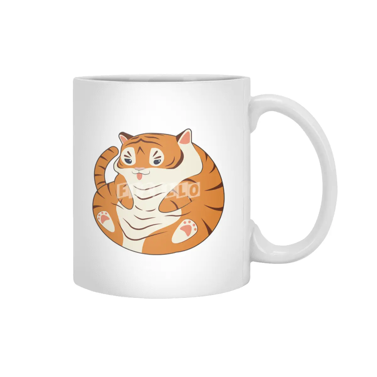 Baby Tiger funny Beyaz Kupa