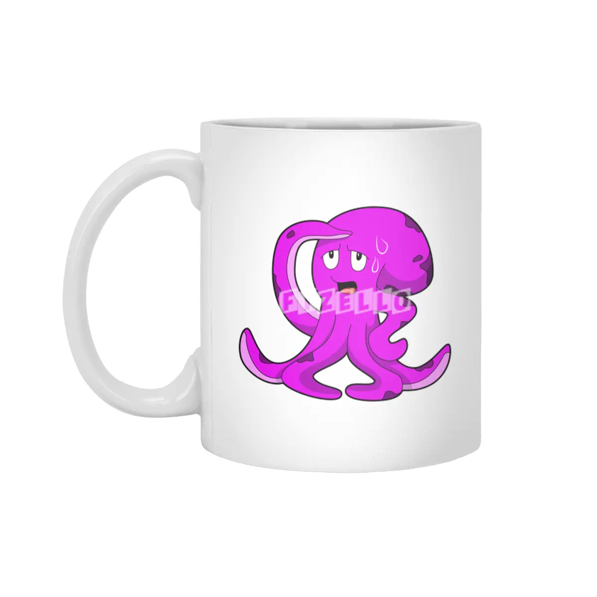 Octopus as Athlete at Sweating Beyaz Kupa