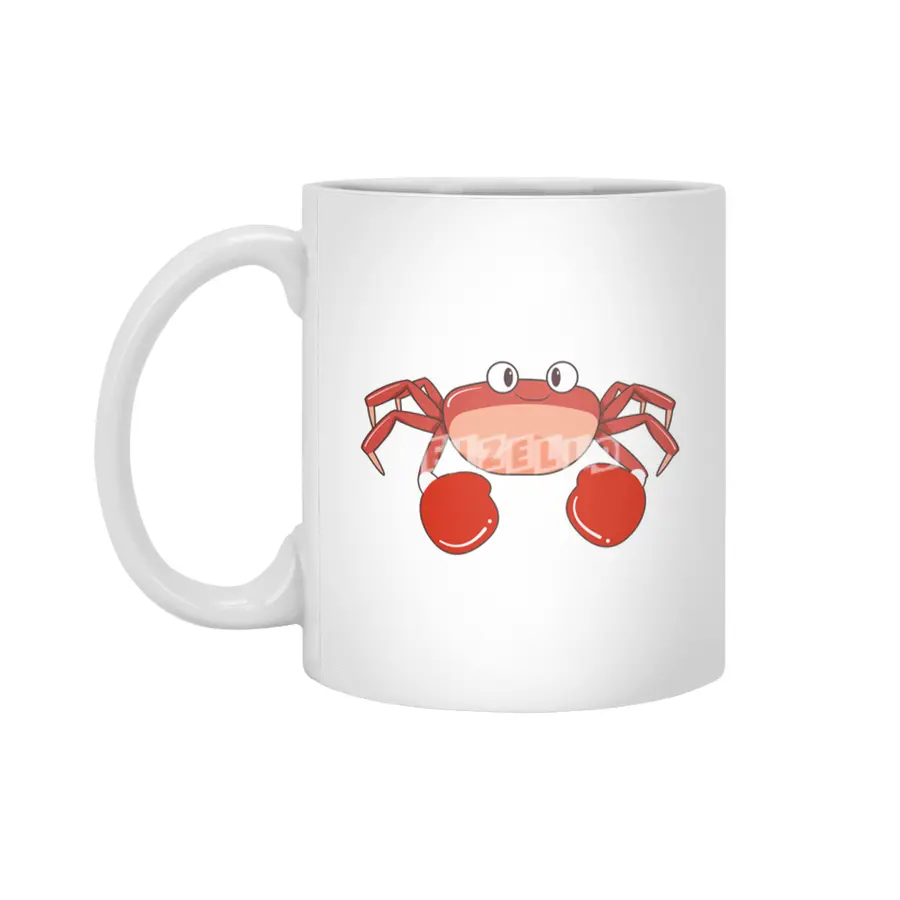 Octopus as Boxer with Boxing gloves Beyaz Kupa