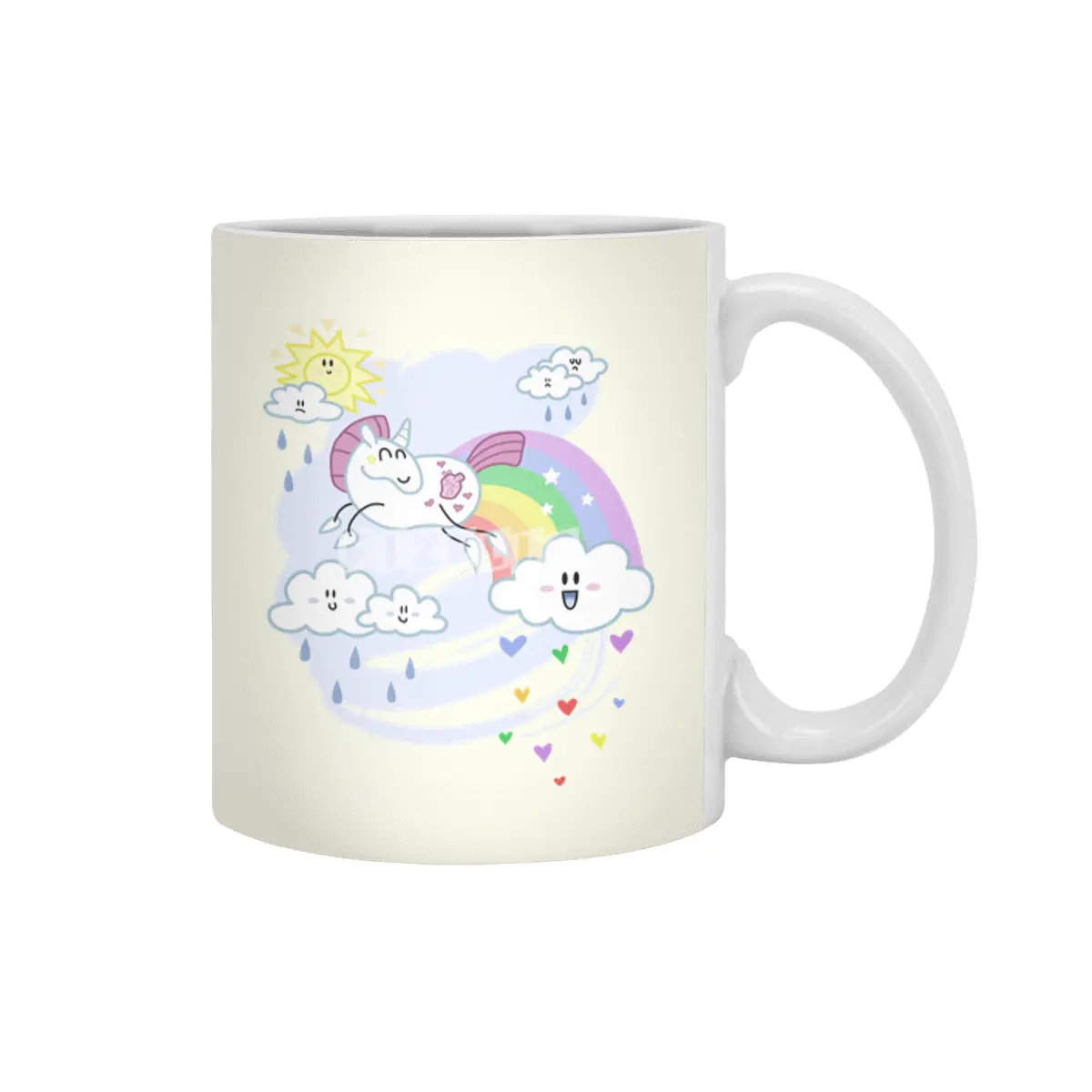 Love Maker - Martha, the Hearty Unicorn Beyaz Kupa