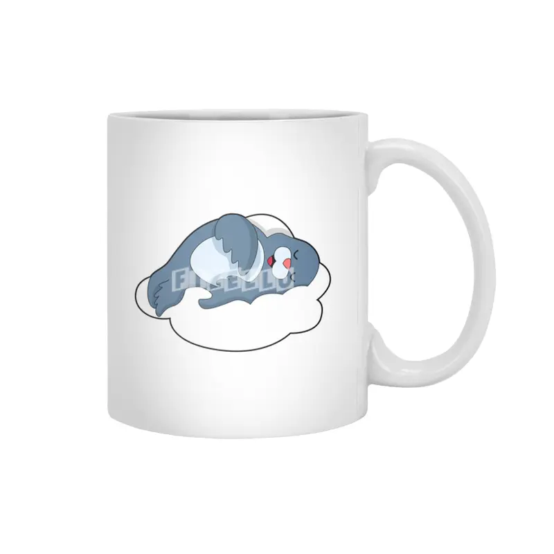 Seal at Sleeping on Cloud Beyaz Kupa