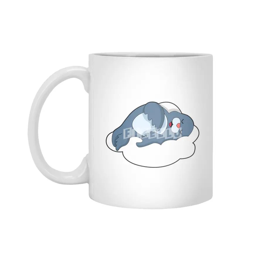 Seal at Sleeping on Cloud Beyaz Kupa