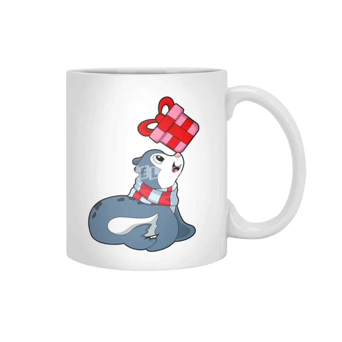 Seal with Gift Beyaz Kupa