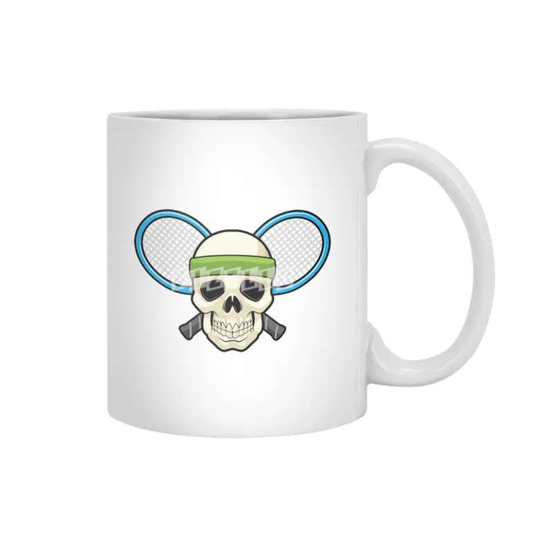 Skull Tennis Tennis racket Beyaz Kupa
